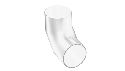 кожух оцинкованный для отвода 90° 120x0,55 мм купить в Ижевске