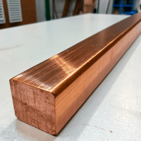 Квадрат медный 10 мм М1к ГОСТ 1535-2016