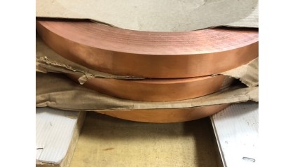 ленту медную ДПРХМ 100x0,8 мм М2 купить в Ижевске