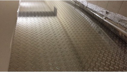 лист стальной рифленый квинтет 2 мм 09Г2С купить в Ижевске