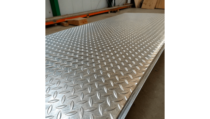 лист алюминиевый рифленый чечевица 0,3 мм АМг2 купить в Ижевске