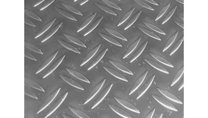 лист алюминиевый рифленый дуэт 1 мм АМг2Н2 купить в Ижевске