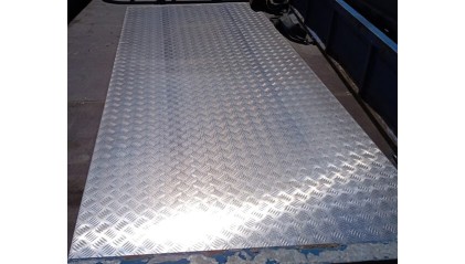 лист алюминиевый рифленый квинтет 2 мм ВД1 купить в Ижевске