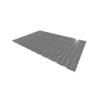 Лист нержавеющий рифленый ромб 1x1250x2500 мм 20Х23Н18 ГОСТ 8568-77