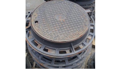 люк чугунный ГТС легкий круглый Т 750x75 мм СЧ10 купить в Ижевске