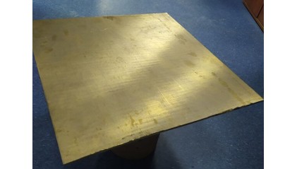 Плита бронзовая 50 мм БрА9Ж3Л фото плиту бронзовую 50 мм БрА9Ж3Л купить в Ижевске