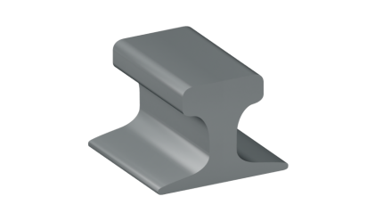 рельсы КР100 стальные крановые 10 м К76Ф купить в Ижевске