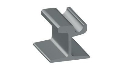 рельсы РТ62 стальные трамвайные 7 м Э76 купить в Ижевске