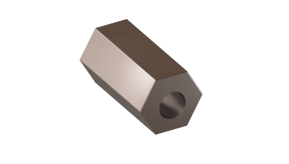 шестигранник буровой пустотелый 22x6,5 мм 55С2 купить в Ижевске