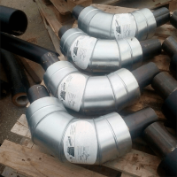 Скорлупа ППУ-ОЦ для отвода 45° 219x315 мм ГОСТ 30732-2020