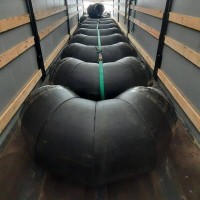 Скорлупа ППУ-ПЭ для отвода 90° 32x125 мм ГОСТ 30732-2020