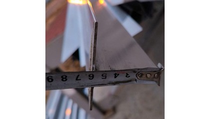 тавр алюминиевый 10x10x1 мм Д16 купить в Ижевске