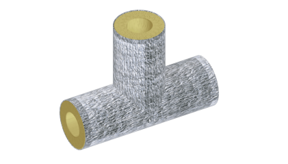 тройник теплоизоляционный минераловатный 1220x273 мм купить в Ижевске