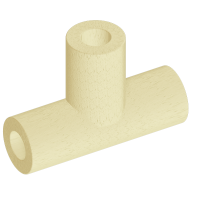 Тройник теплоизоляционный минераловатный 1020x89 мм ГОСТ 30732-2020