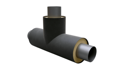 тройник в ППУ-ПЭ изоляции 133х4-32х4 мм купить в Ижевске