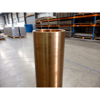 Труба бронзовая литая 160x40 мм БрОЦС4-4-4 ГОСТ 24301-93