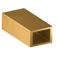 Труба латунная профильная прямоугольная ДПРНТ 58x10x2 мм Л90 ГОСТ 20900-2014