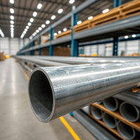 Труба оцинкованная бесшовная г/д 70x10 мм 10Г2 ГОСТ 8732-78