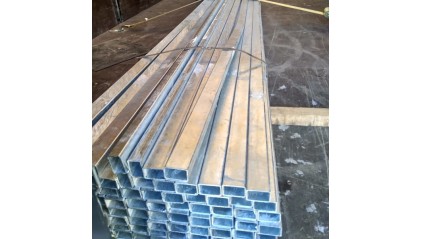 трубу профильную прямоугольную Б/Ш оцинкованную 100x40x5 мм 09Г2С купить в Ижевске