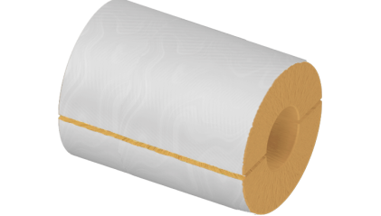 цилиндр теплоизоляционный минераловатный 720x100x1000 мм Г1 Ц 150 купить в Ижевске