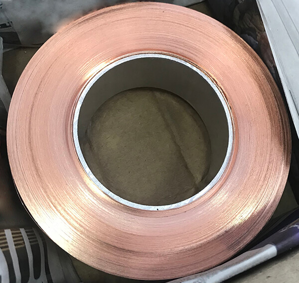 Рулон медный ДПРНМ 1x50 мм М1 ГОСТ 1173-2006 фото