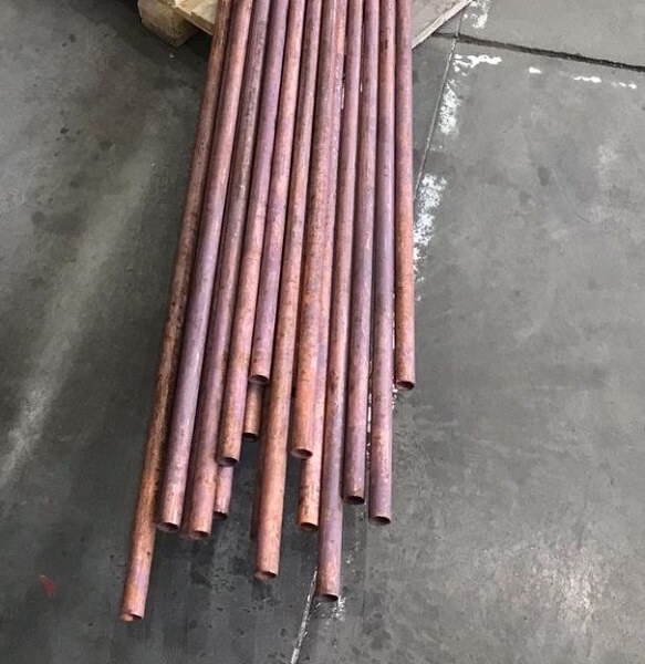 Труба медная бесшовная ДКРНМ 10x1 мм М1 ГОСТ 617-2006 фото